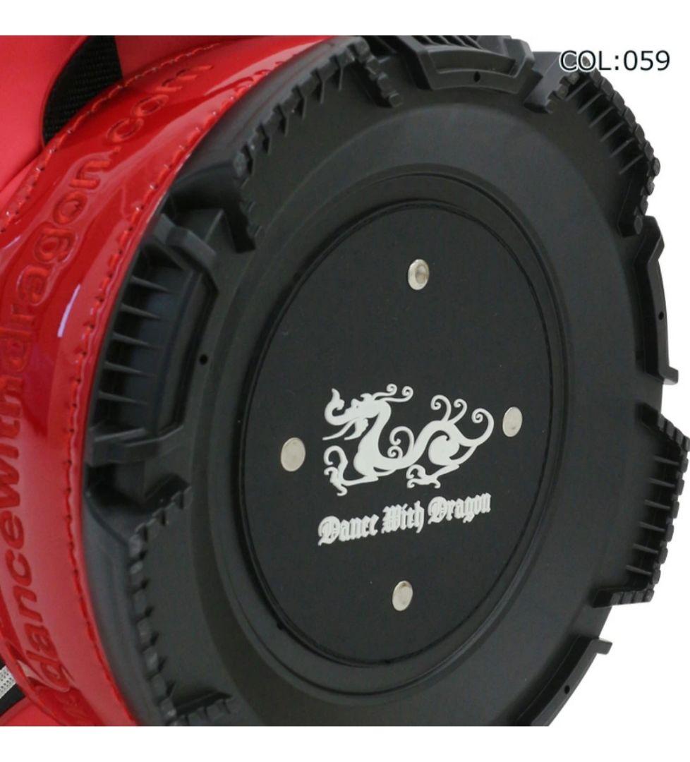 Dance With Dragon ゴルフキャディバッグ レッド 9