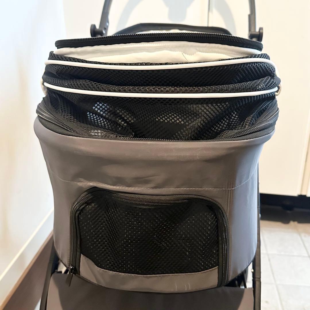 Pandaloli ペットカート メッシュ窓付き