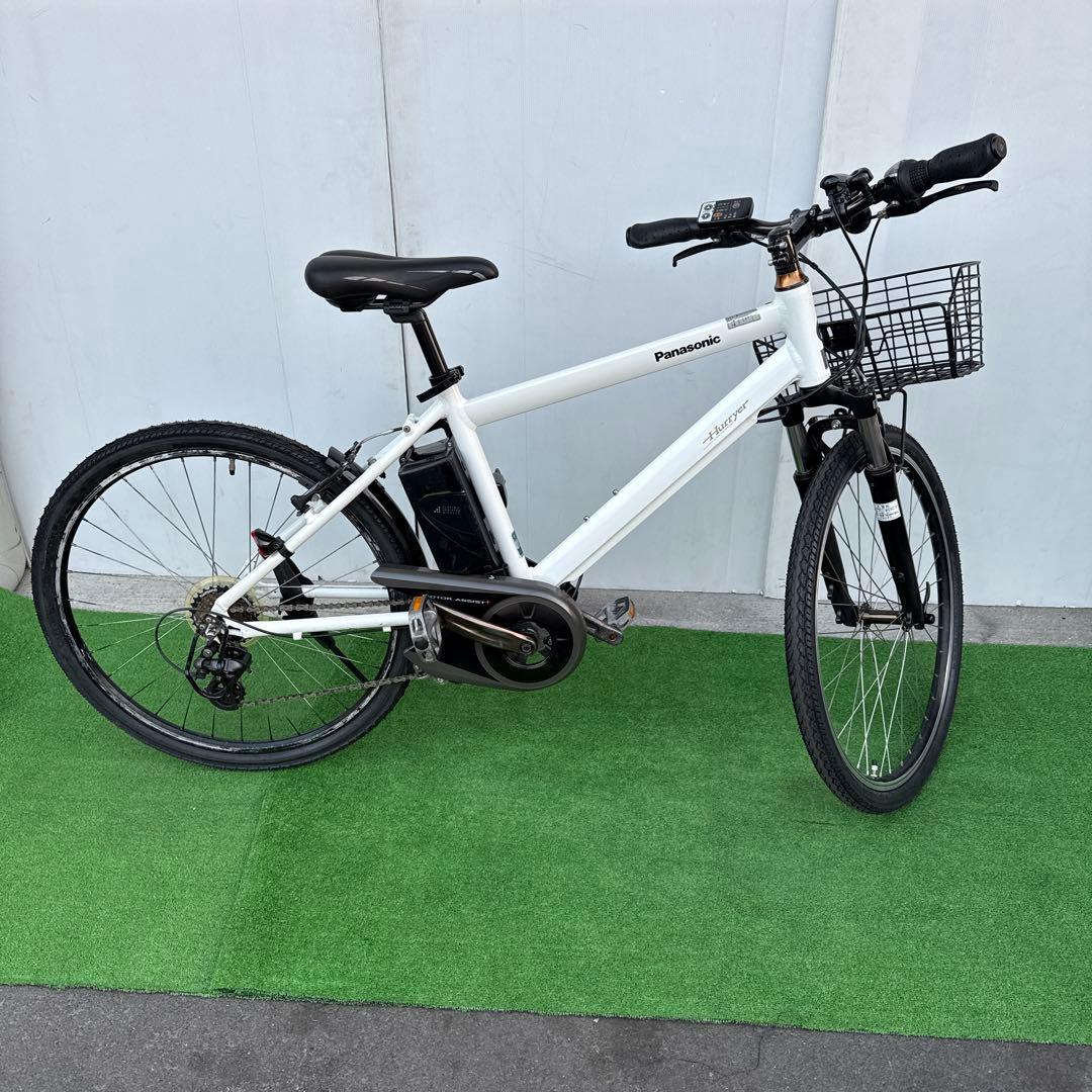 Panasonicパナソニック電動アシスト自転車26インチ スポーツ型 ホワイト