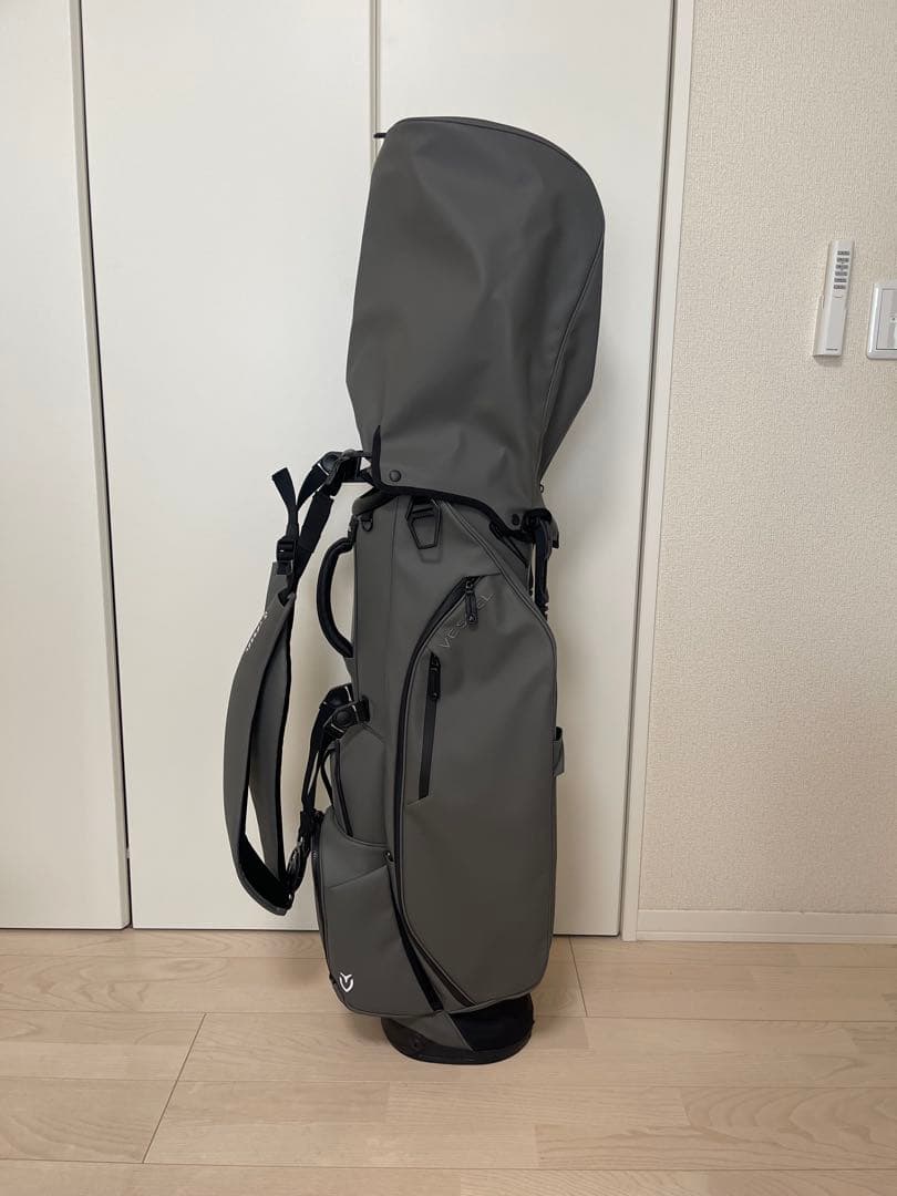 VESSEL グレー キャディバッグ　プレイヤー3.8