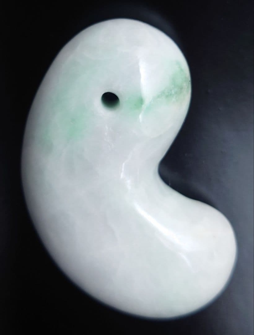 糸魚川翡翠　勾玉　親子セット　超大玉