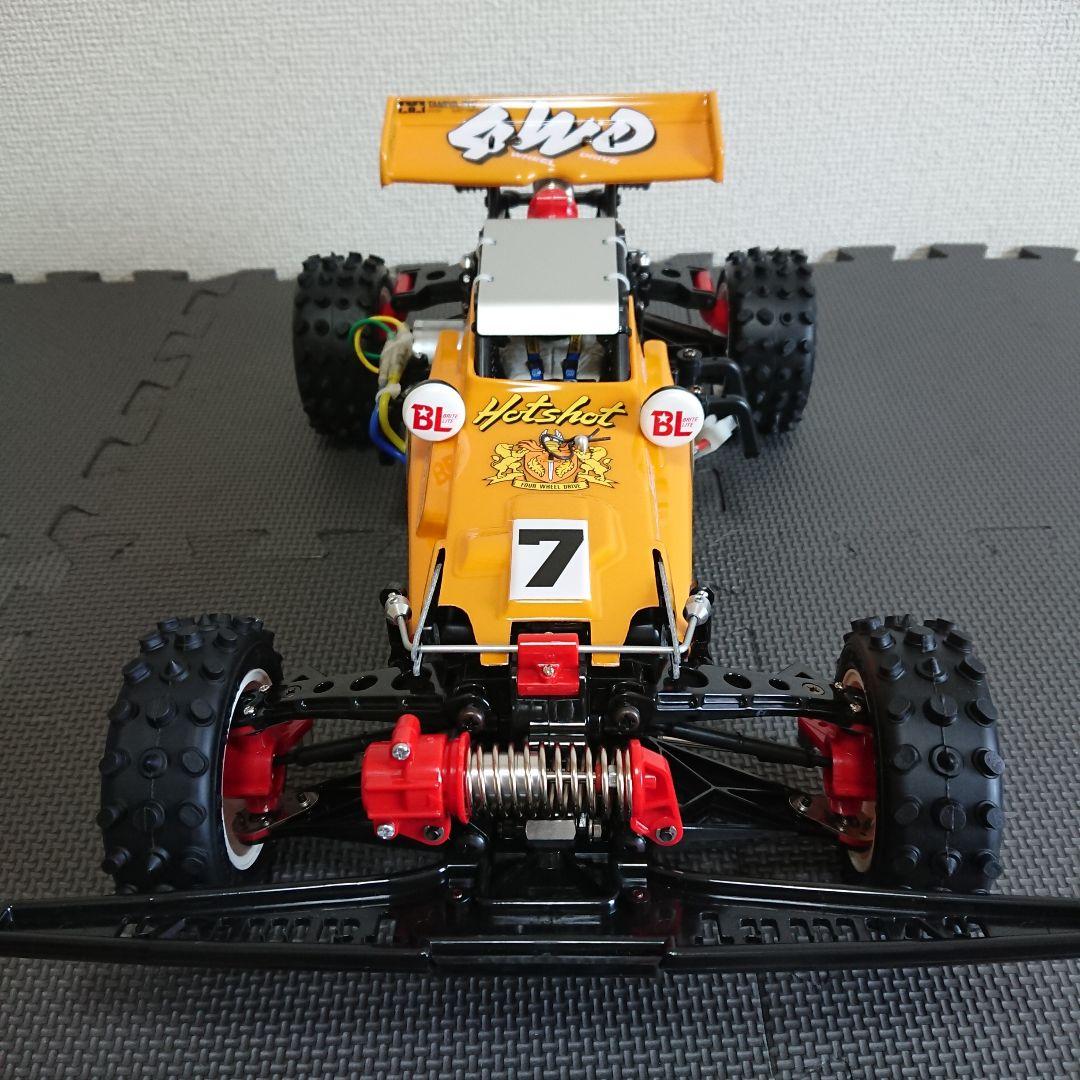 タミヤ 1/10 RC ホットショット「フルベアリング 組み立て済み 未走行」