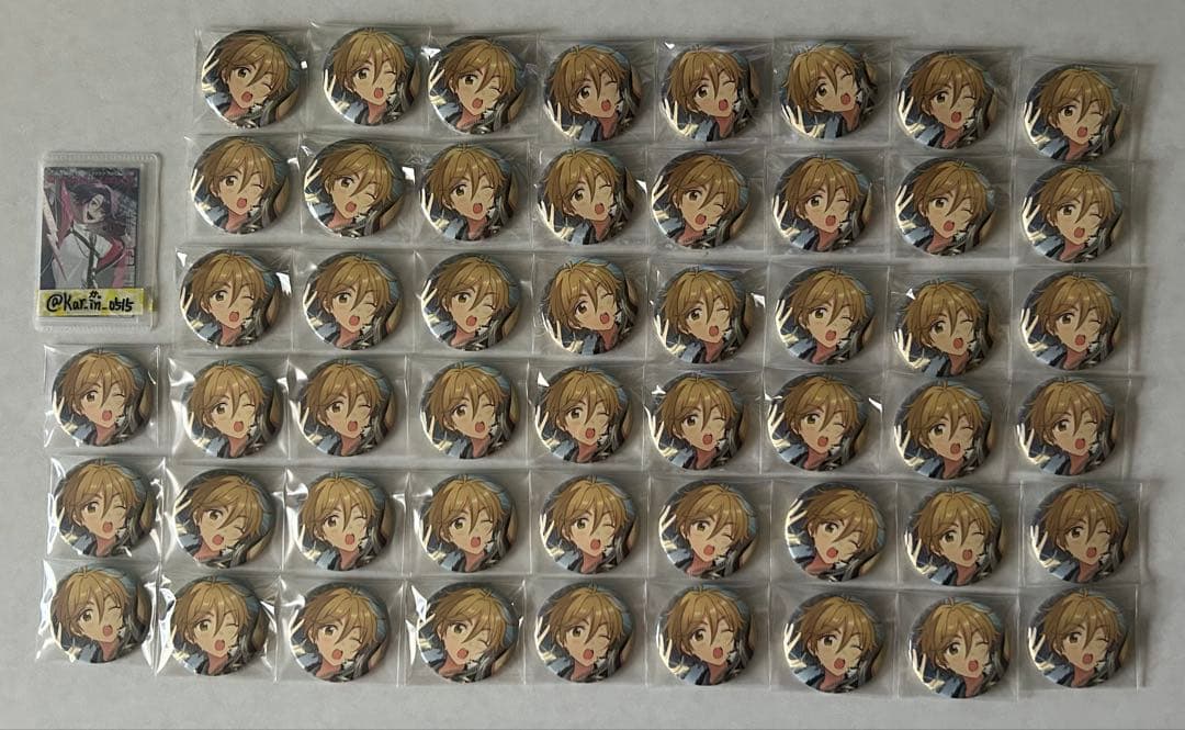 真白友也 缶バッジ 花之契約アクスタ