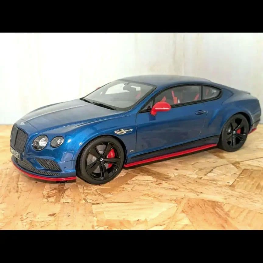 ベントレー ブラックエディション　コンチネンタル　GT 1/18