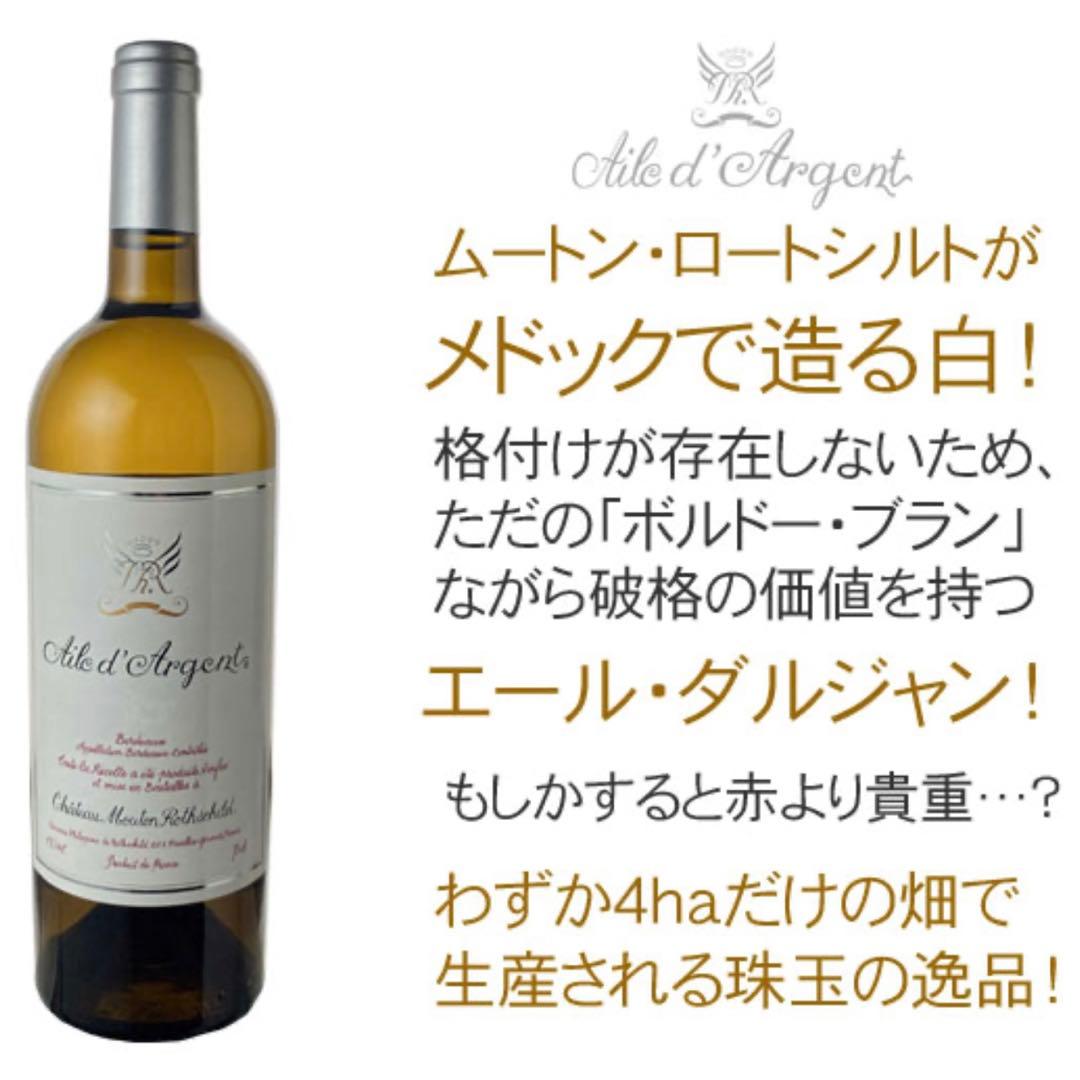 シャトー ムートン ロートシルト エール ダルジャン 2004 白ワイン 辛口