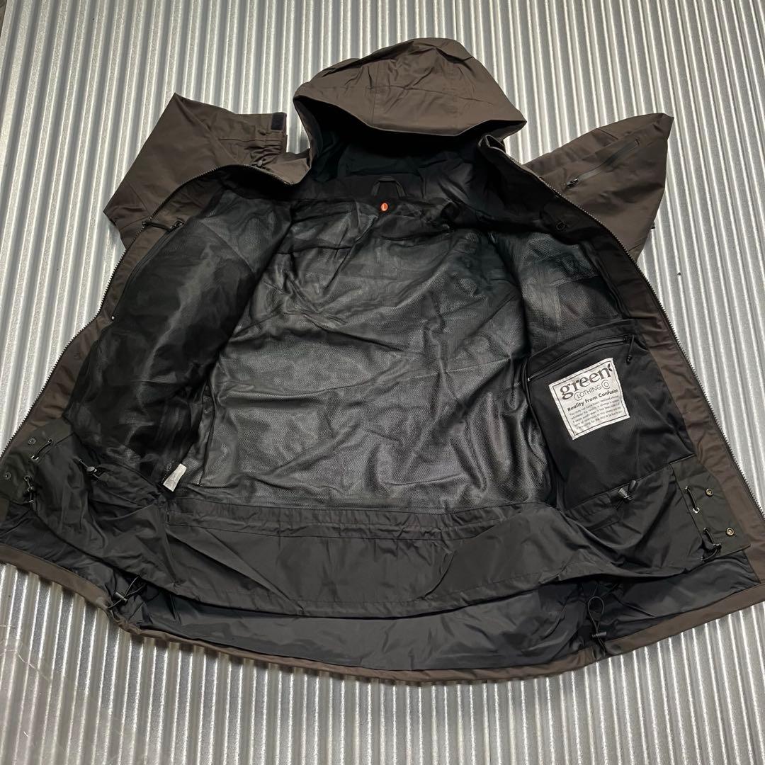 未使用　グリーンクロージング　オガジャケット　ビブパンツ　スノボウェア　上下　L