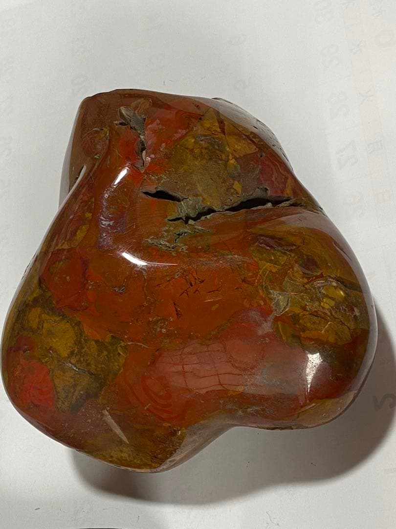 ♦鑑賞石 水石 銘石 赤玉 赤石 ジャスパー 天然石 インテリア 置物 骨董品