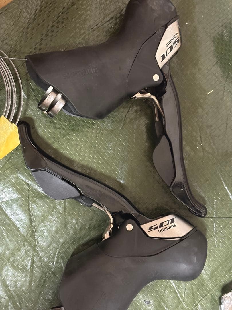 SHIMANO 105 ST-5700 & FD-5700 セット　シフター