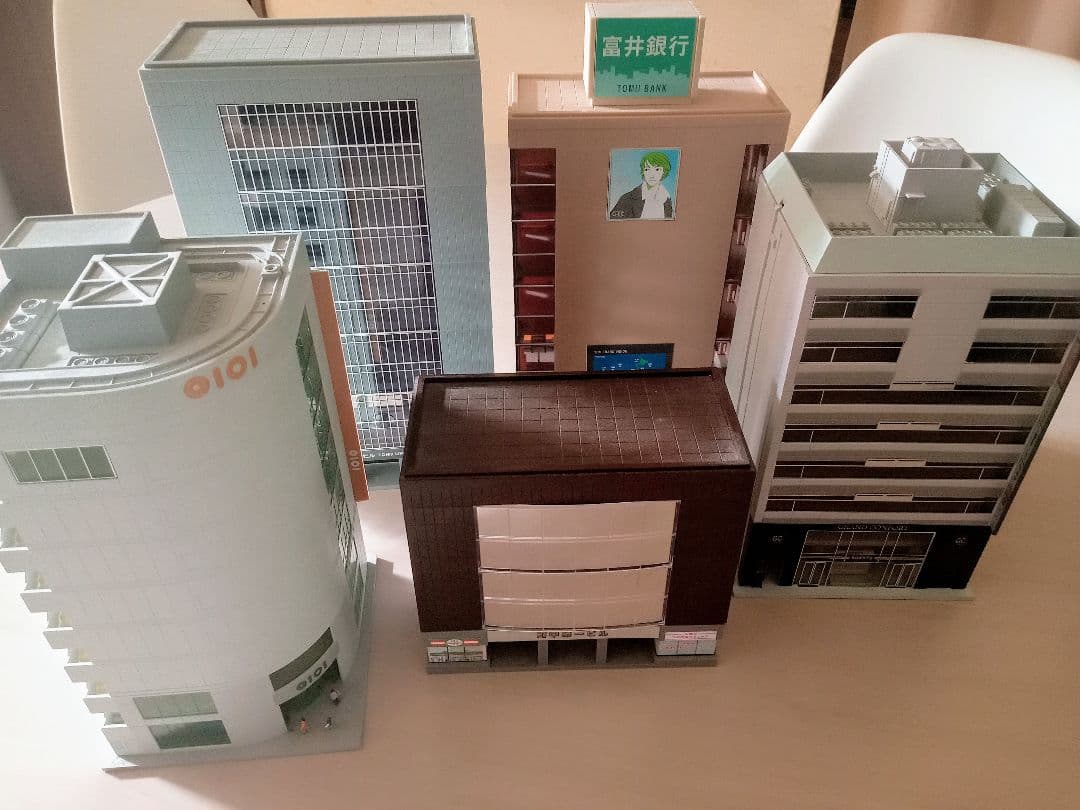 Nゲージ 鉄道模型　ビルディングセット