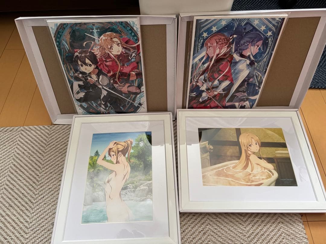 ソードアートオンライン　キャラファイングラフ 2枚セット