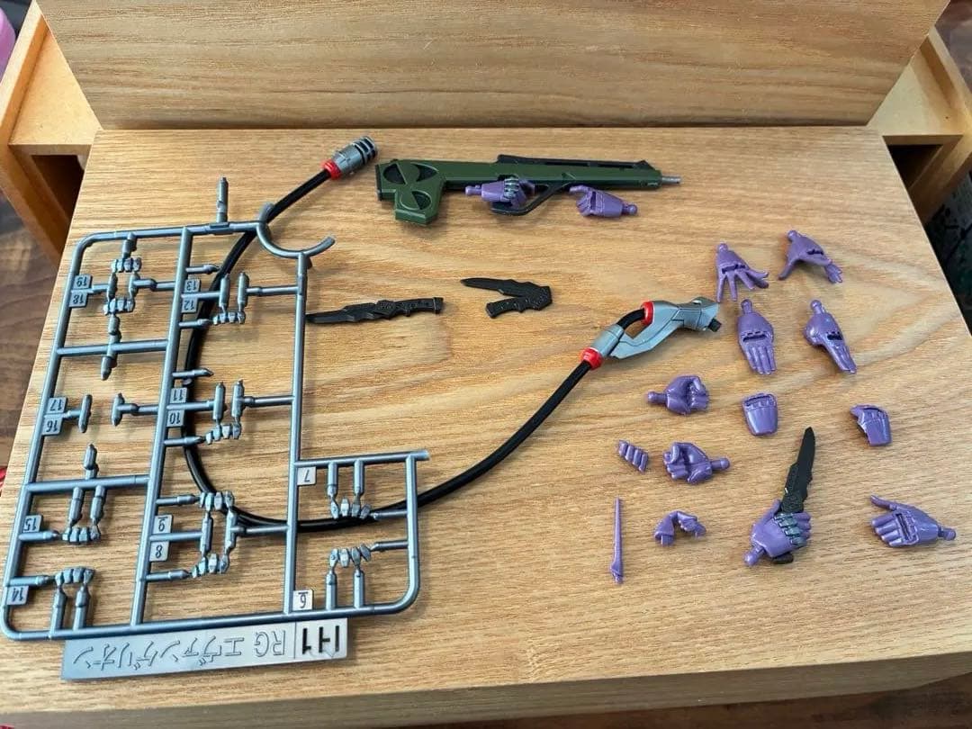 RGシャイニングガンダム　ガンプラ他組立済セット