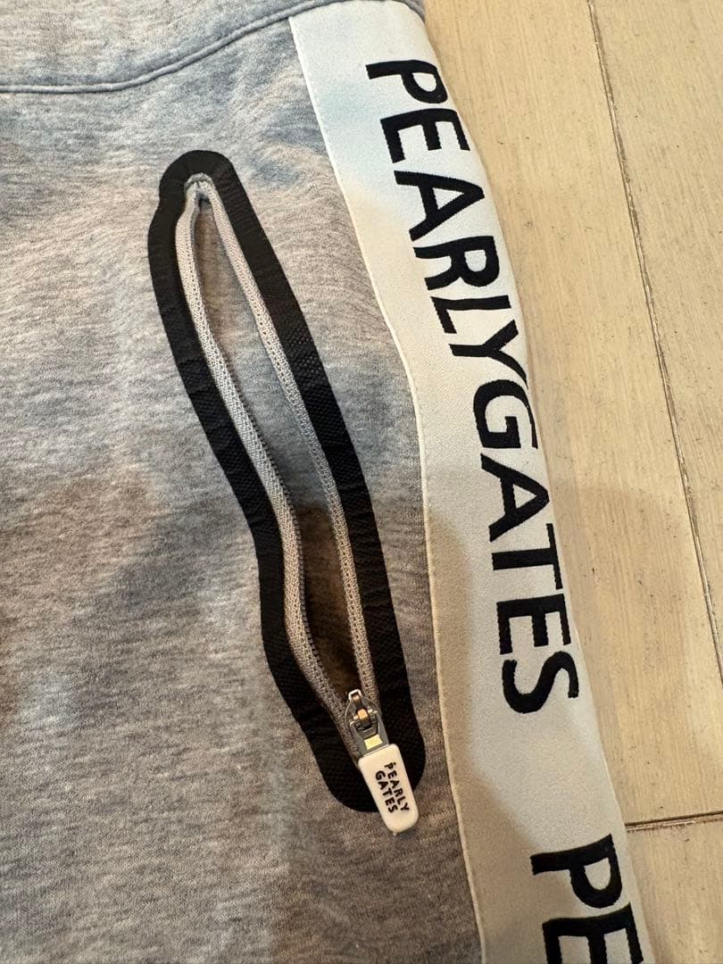 PEARLY GATES グレー スウェットパンツ