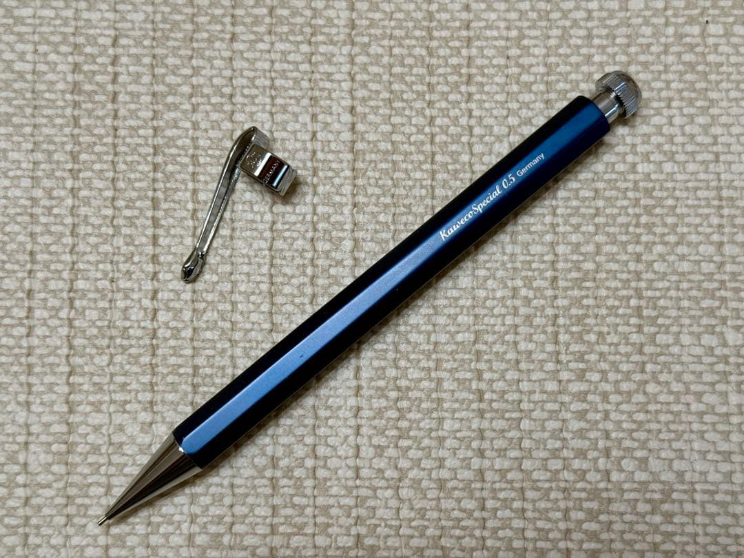 【メンテ済】カヴェコスペシャル　ブルーエディション　0.5mm クリップ付き