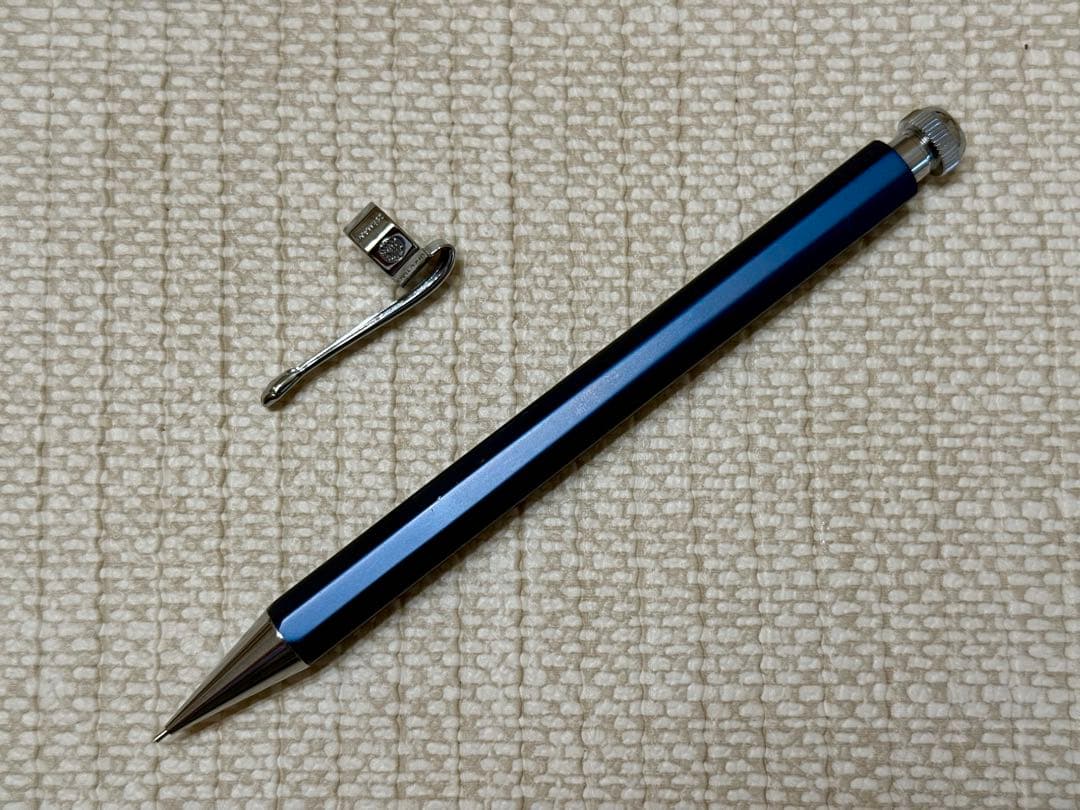 【メンテ済】カヴェコスペシャル　ブルーエディション　0.5mm クリップ付き