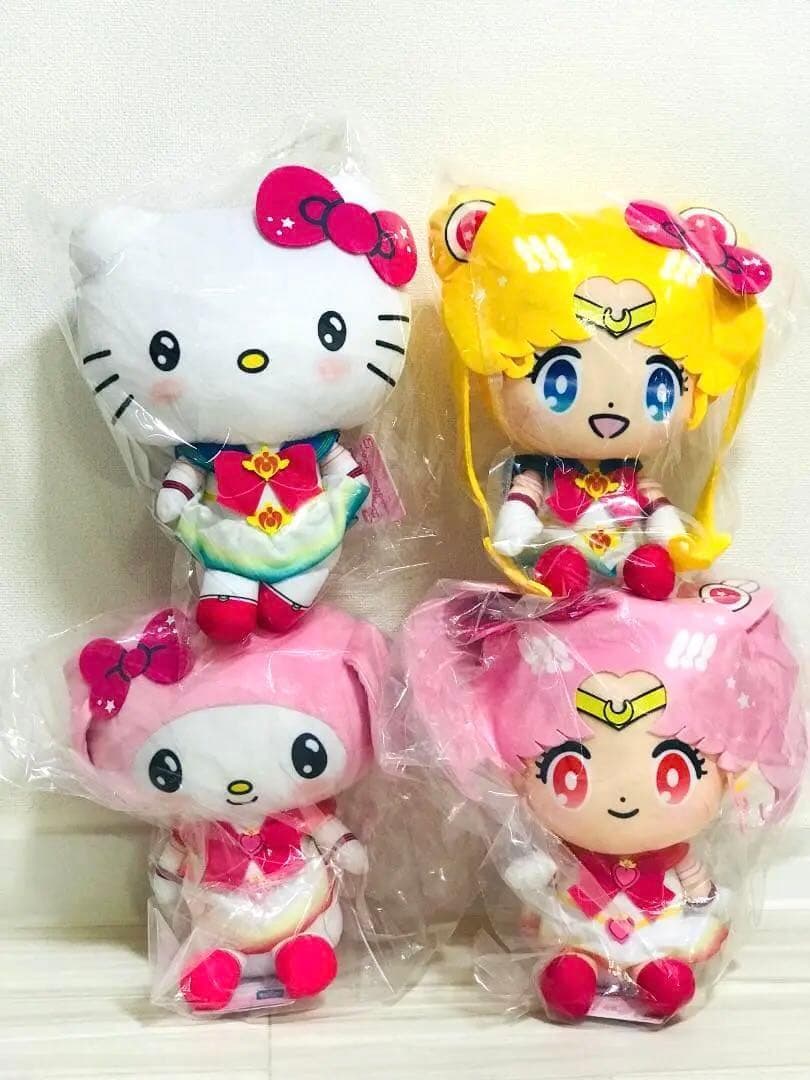❤希少・新品・タグ付き❤ セーラームーン ハローキティ マイメロ ぬいぐるみ