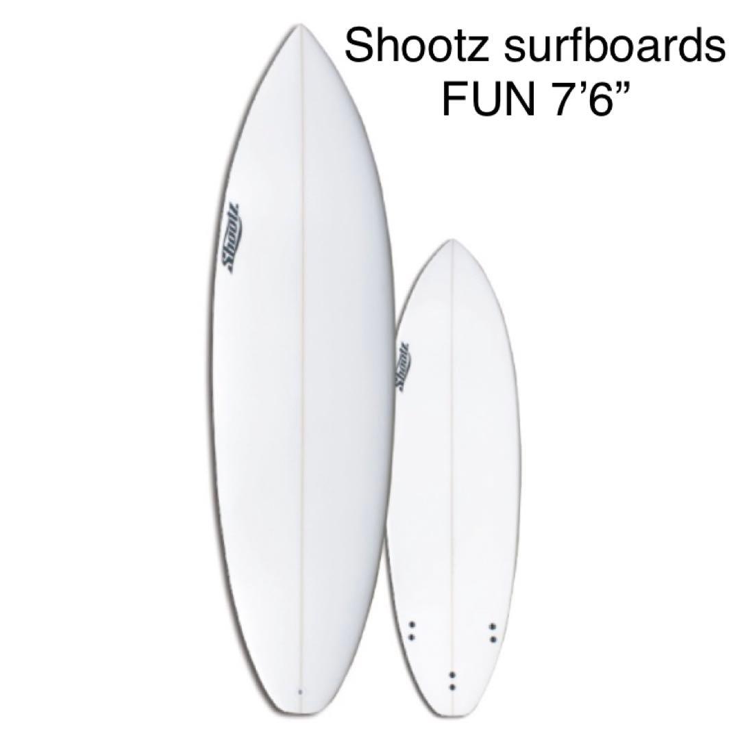 送料込 格安 新品Shootz surfboards FUN 7’6”