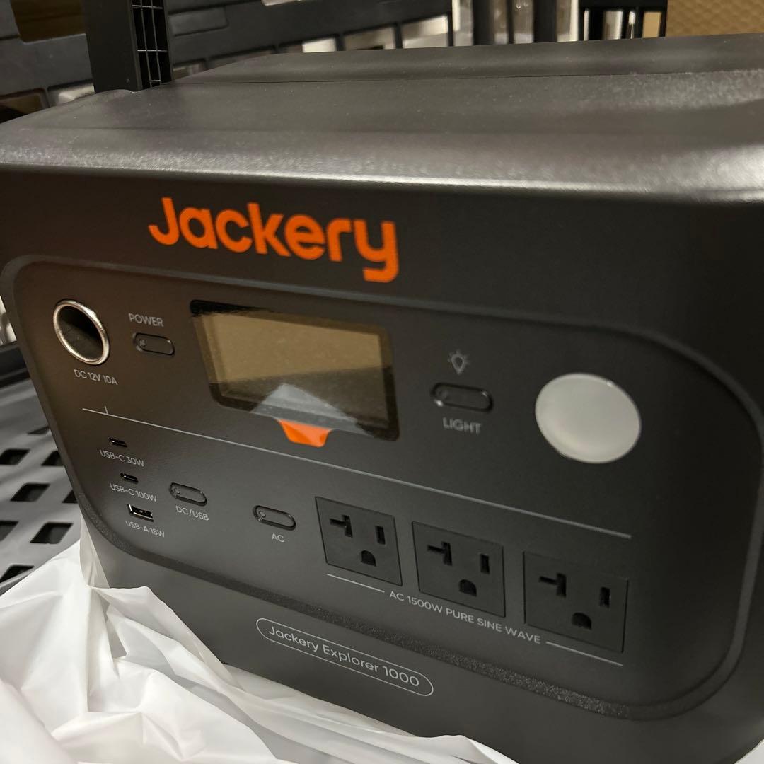 Jackery ポータブル電源 1000 New 100 Air 100W