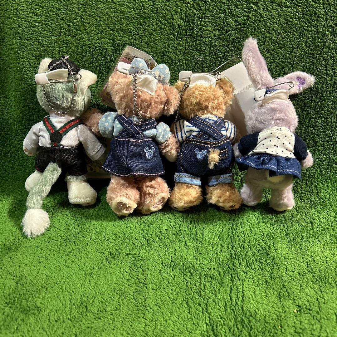 ダッフィー　ダッフィーフレンズ　ぬいぐるみバッジ　セット　2016