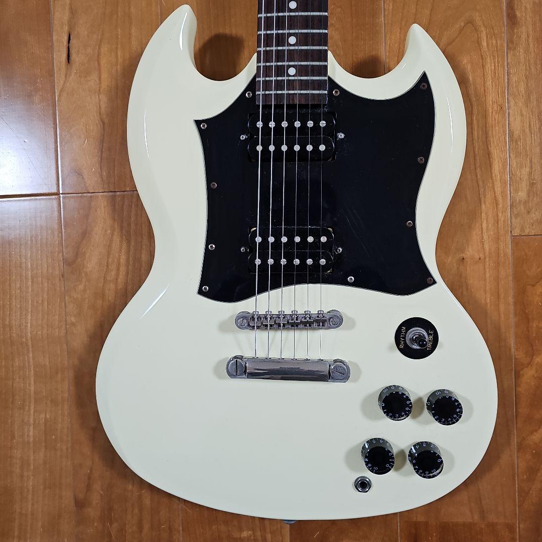 Epiphone SG アイボリー ギターケース付き