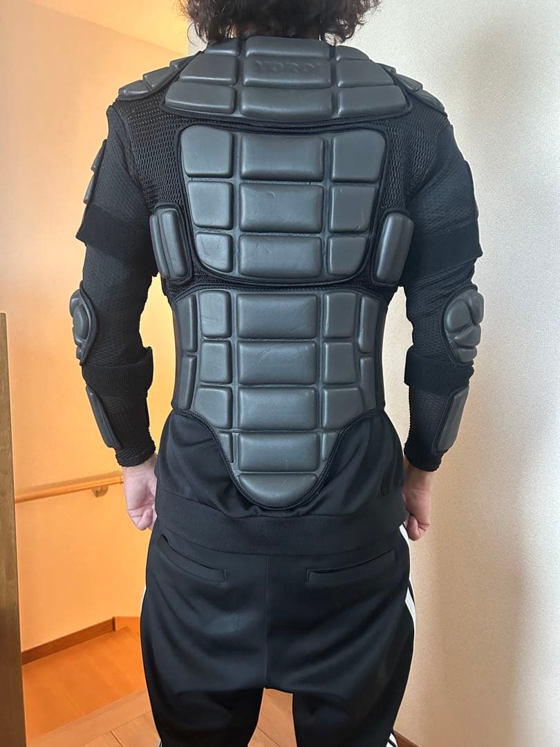 カッコいい！！鎧武者　プロテクター　Mサイズ　美品　保存袋付き