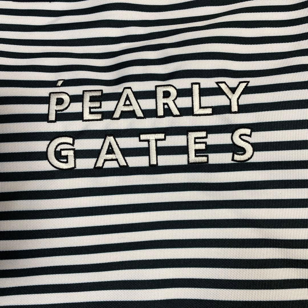 PEARLY GATES ストライプトートバッグ