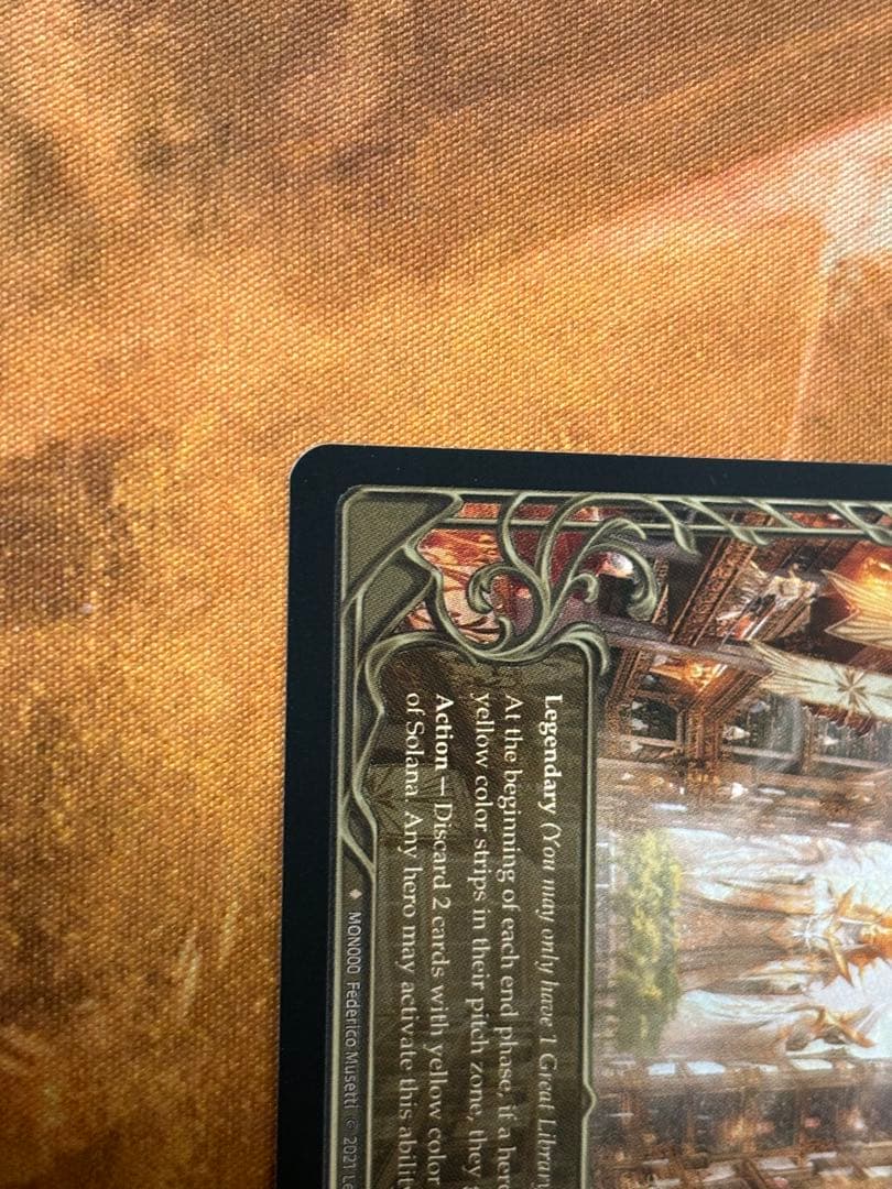 【fab】great library of solana 【cold foil】