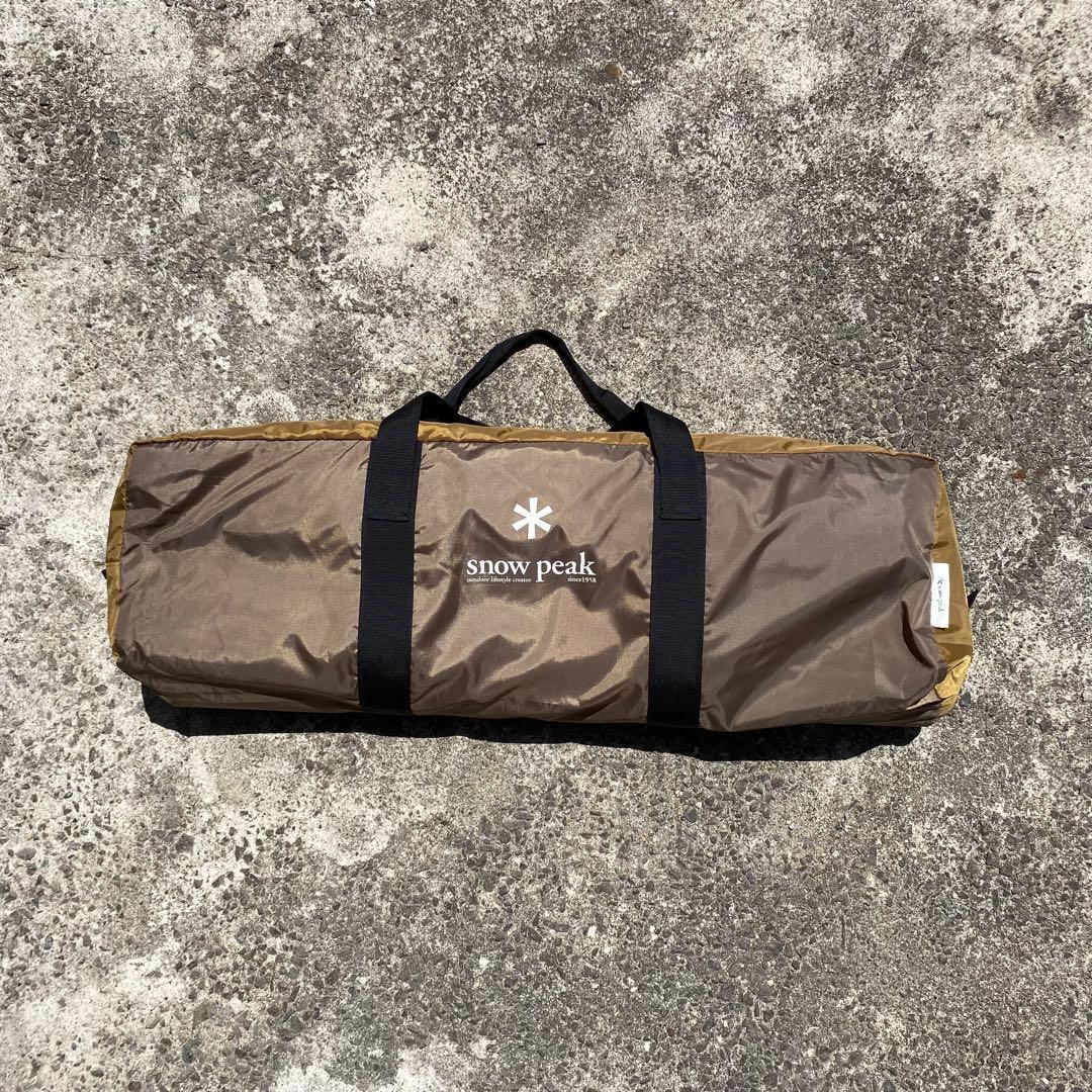 【ほぼ未使用】スノーピーク アメニティタープヘキサLセット 試し張りのみ