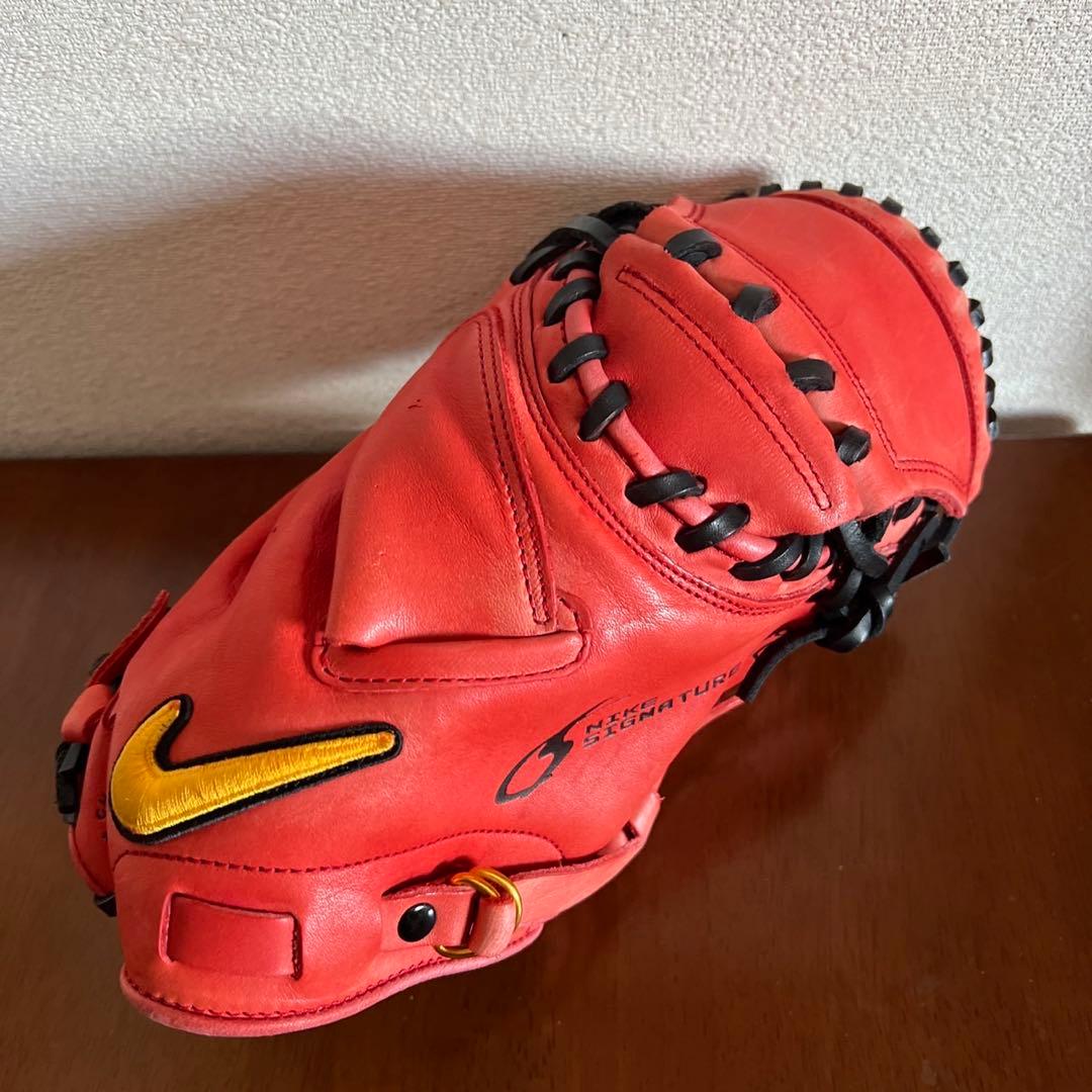 ナイキ 城島モデル キャッチャーミット 軟式 グラブ グローブ 大人用