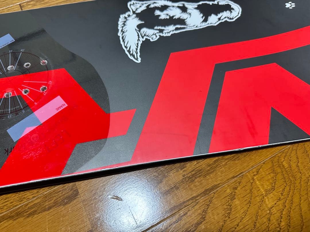 【冬本番】WRX Mk-S スノーボード 152cm 21-22 黒赤色