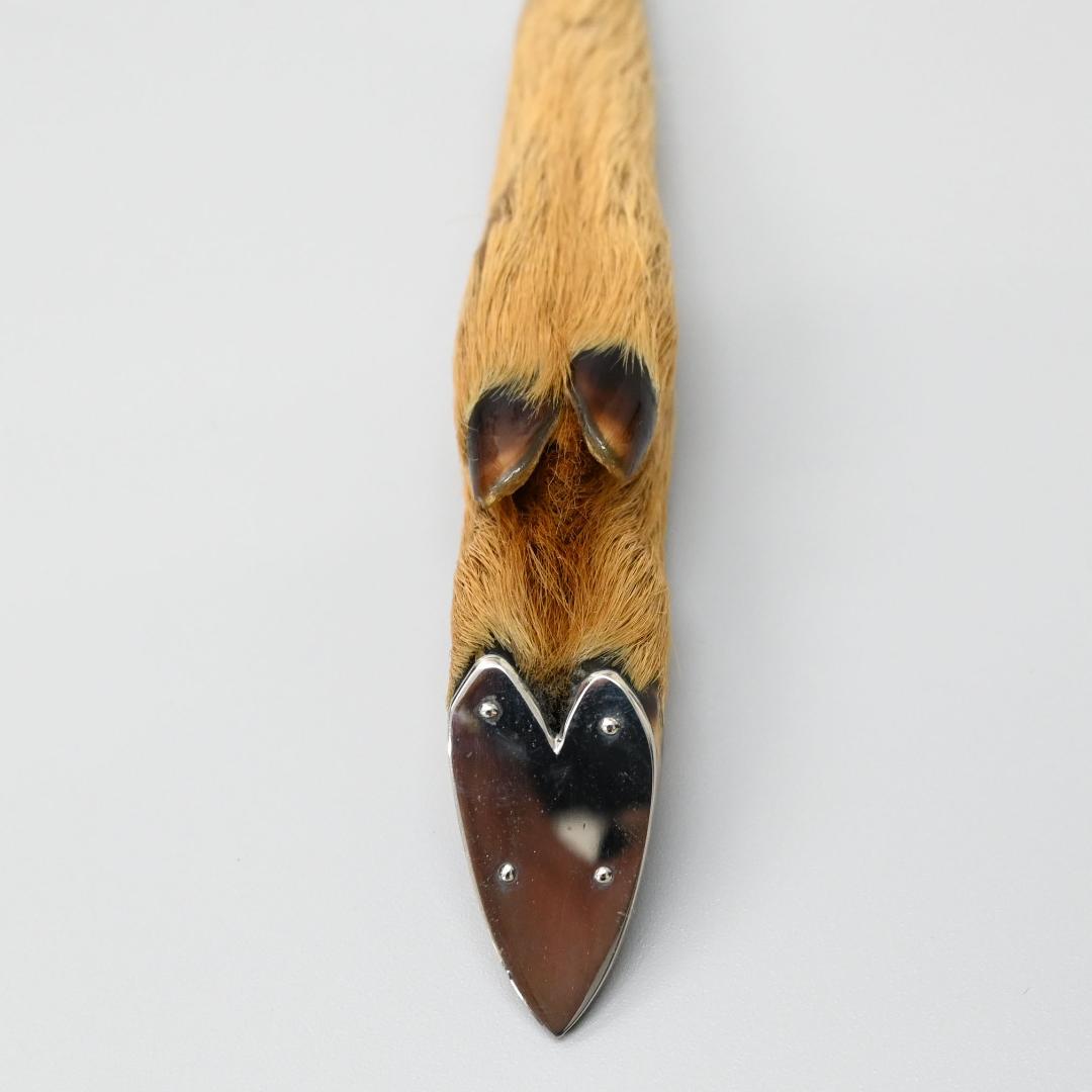 ■ 46002★HERMES ペーパーナイフ 鹿 レターオープナー　小物