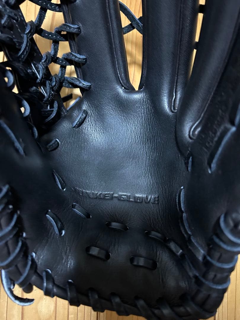 6*3様 【限定】ジュンケイグラブ 硬式 オーダーグラブ 限定色 KARASUブ