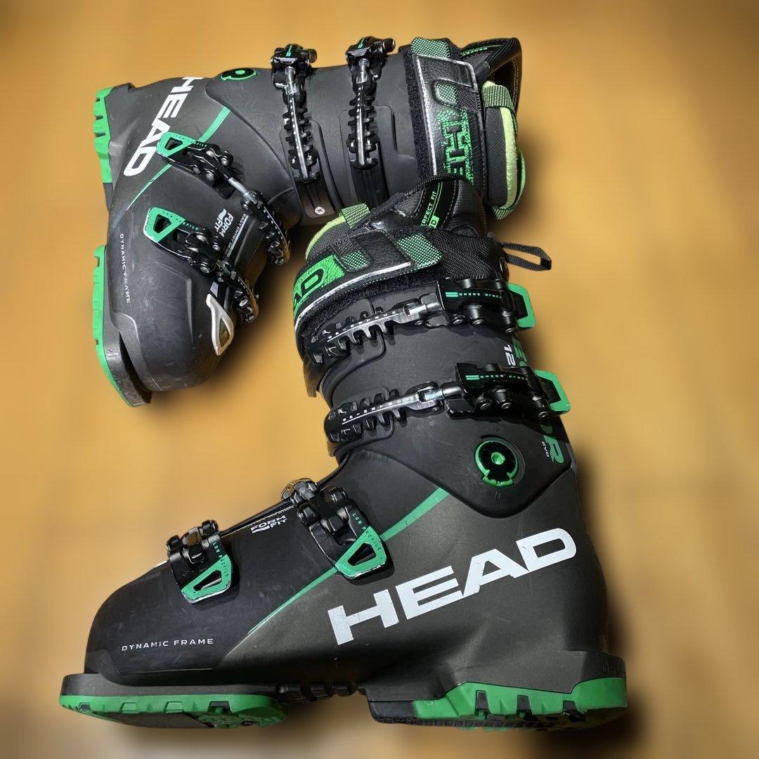 名機HEADヘッドVECTOR EVO120 25.0-25.5cm基礎スキー