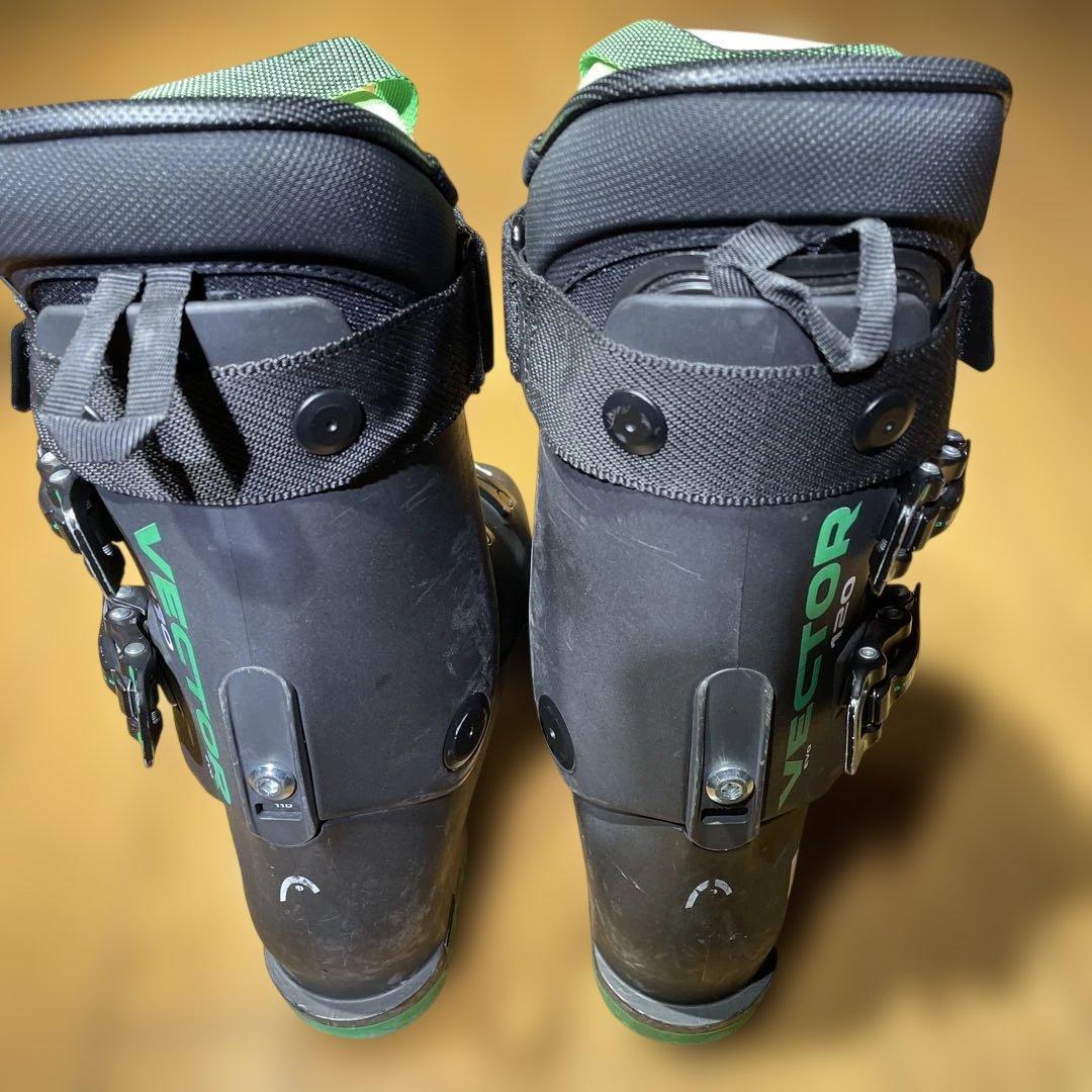 名機HEADヘッドVECTOR EVO120 25.0-25.5cm基礎スキー