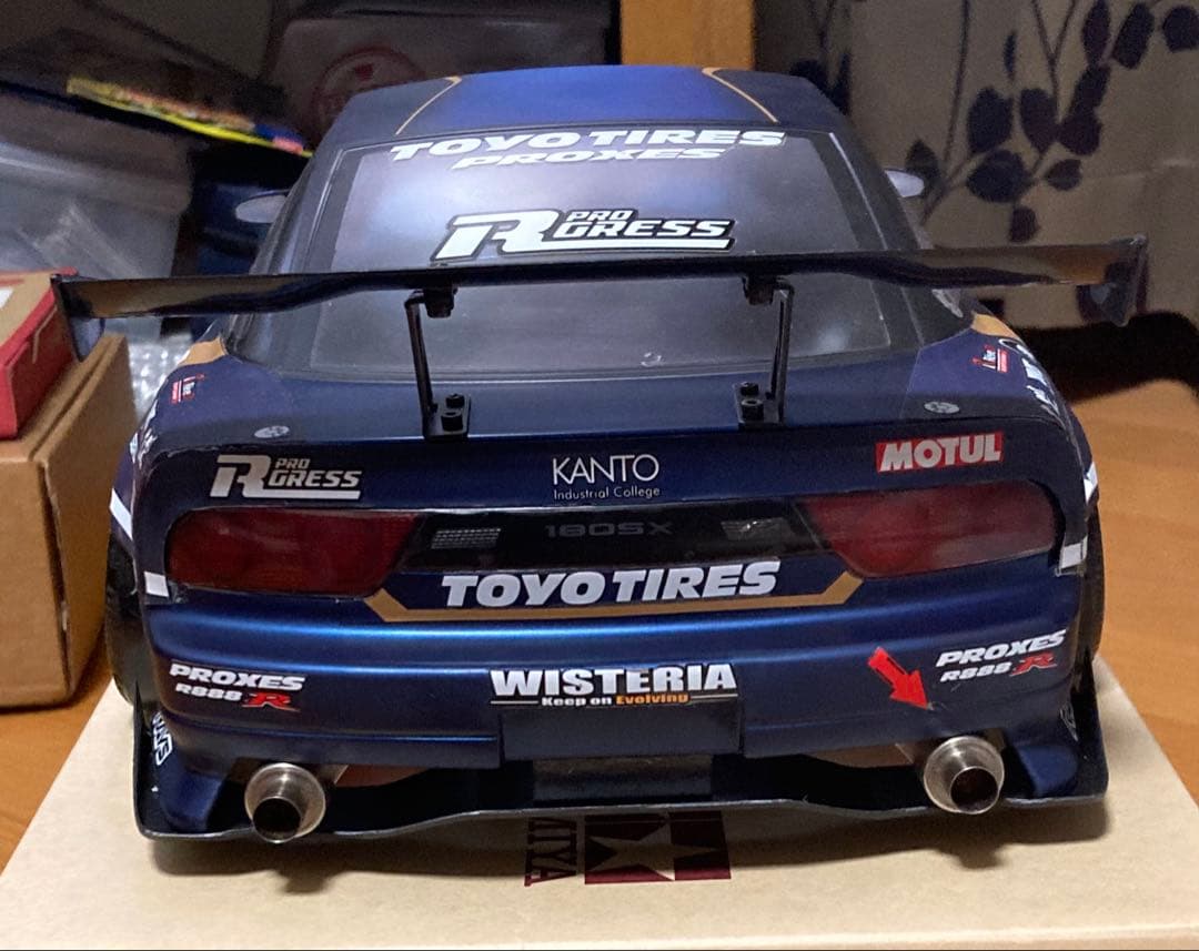 1/10 アディクションReveD WISTERIA 180SX ボディ