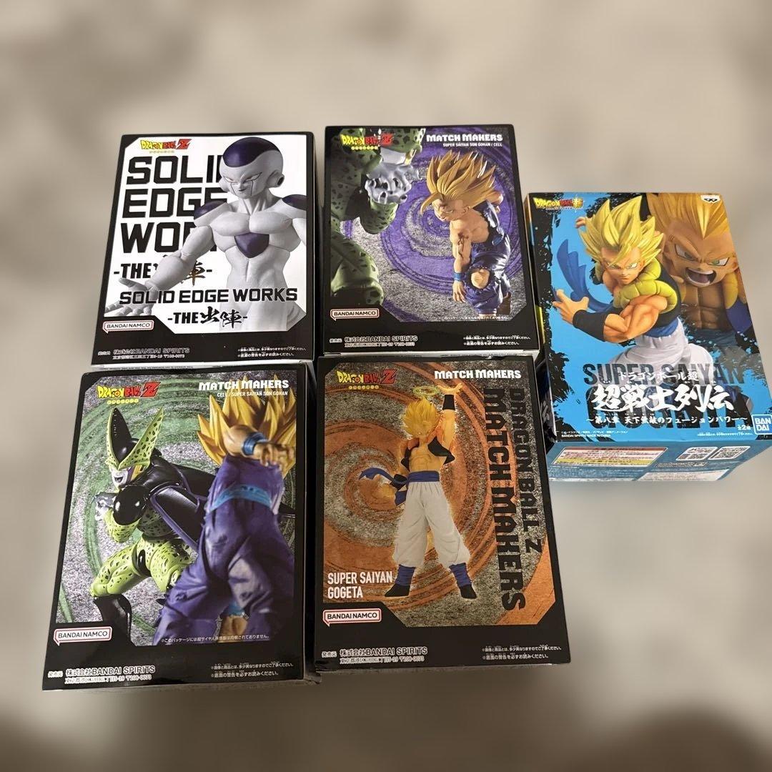 ドラゴンボール フィギュア 5体セット フリーザ セル ゴジータ