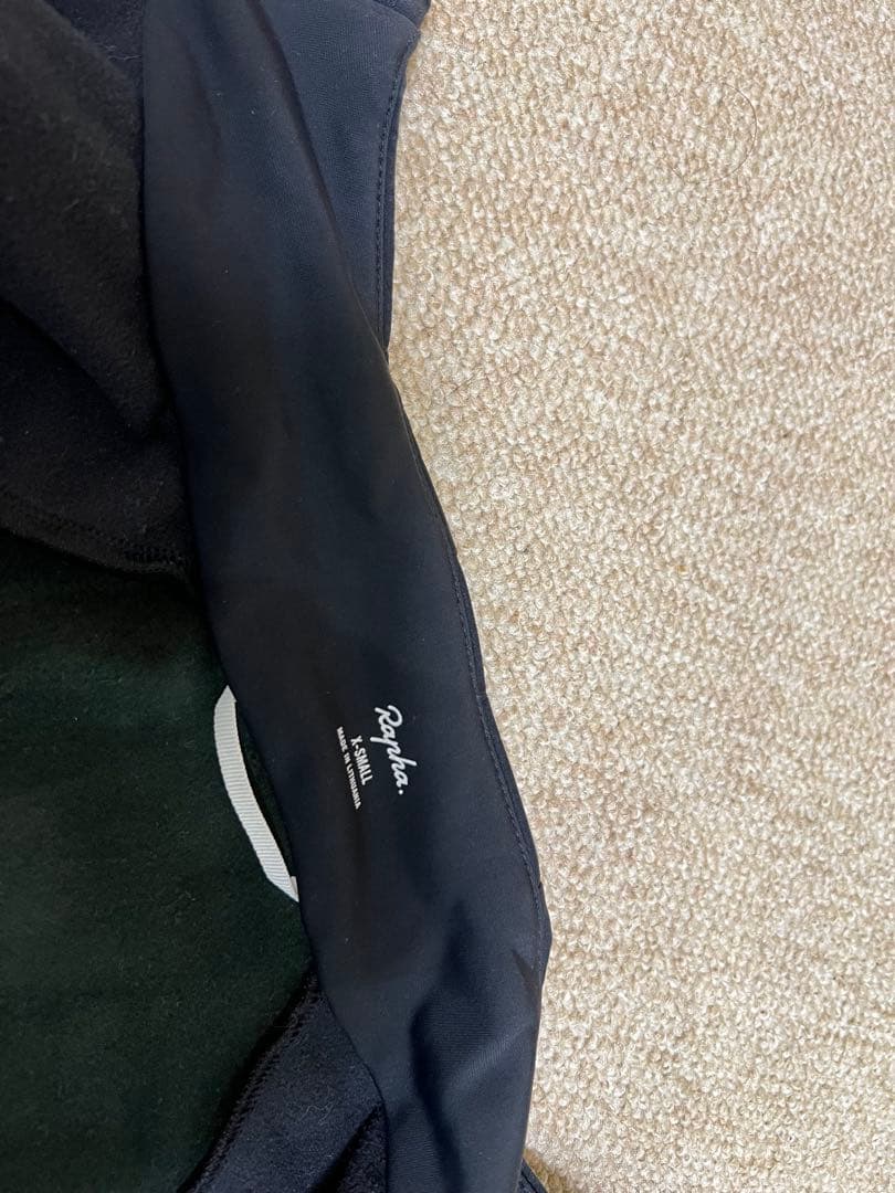 Rapha レディースサイクルジャケット ブラック/ホワイト