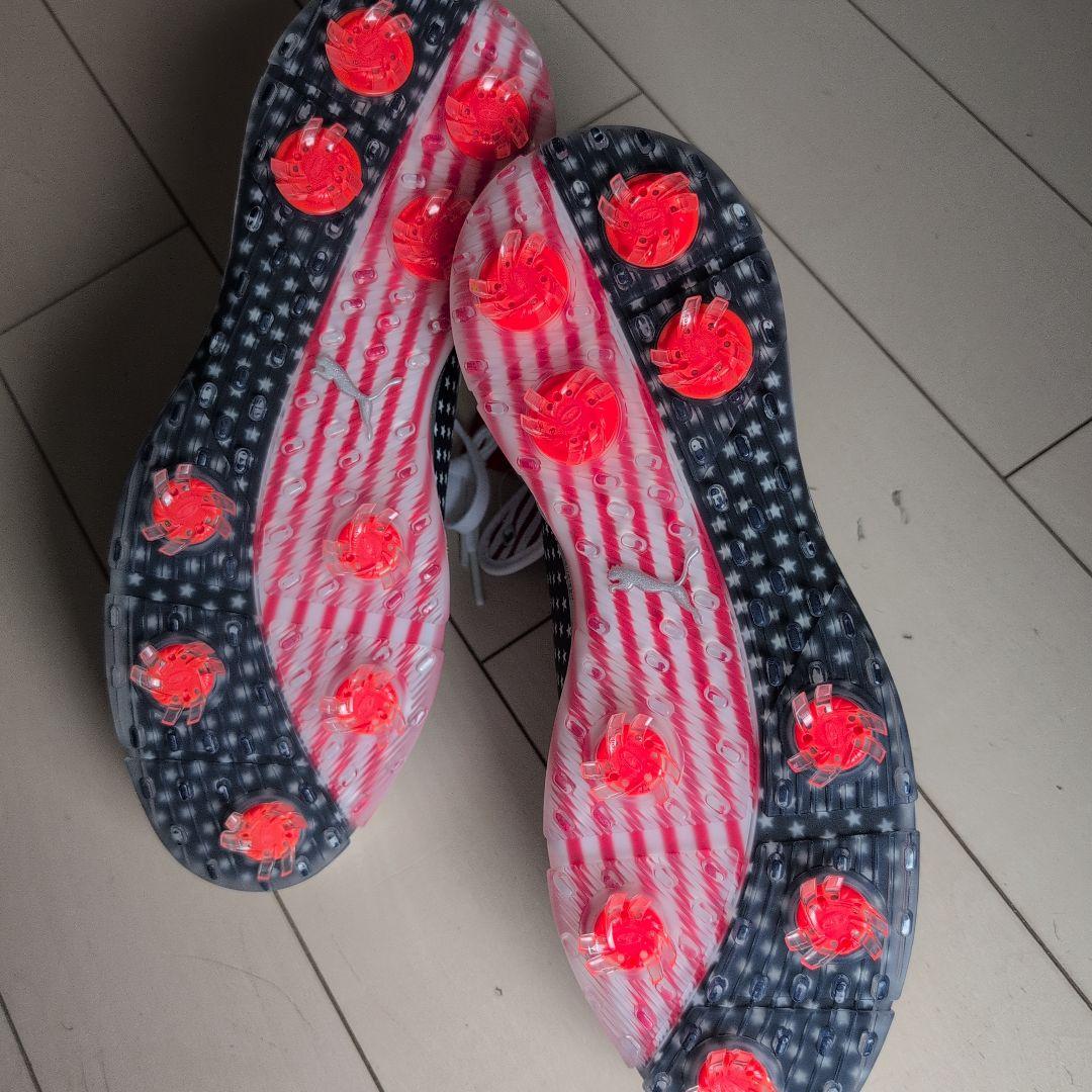 Puma ゴルフシューズ アメリカ国旗デザイン