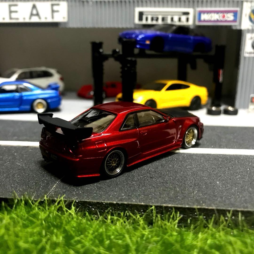 イグニッションモデル 1/64 スカイライン R34 GTR 限定レッド　未開封