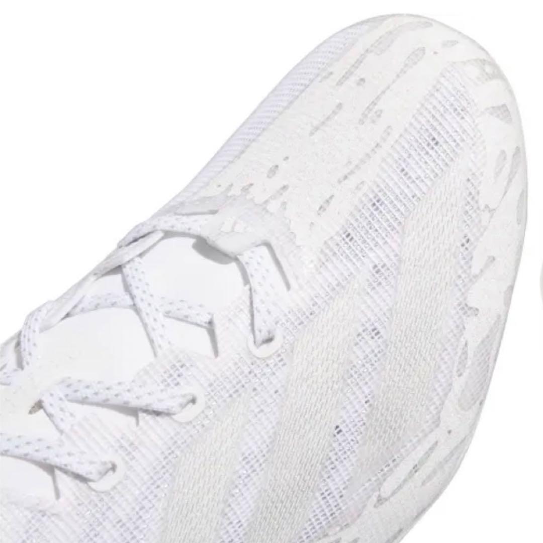 アディダス 28 アディゼロ エレクトリック アメフト スパイク シューズ 白