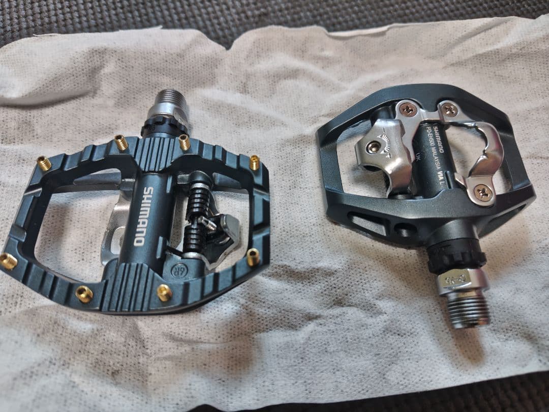 シマノSHIMANO ペダル PD-EH500 片面SPD 20分ぐらい使用品