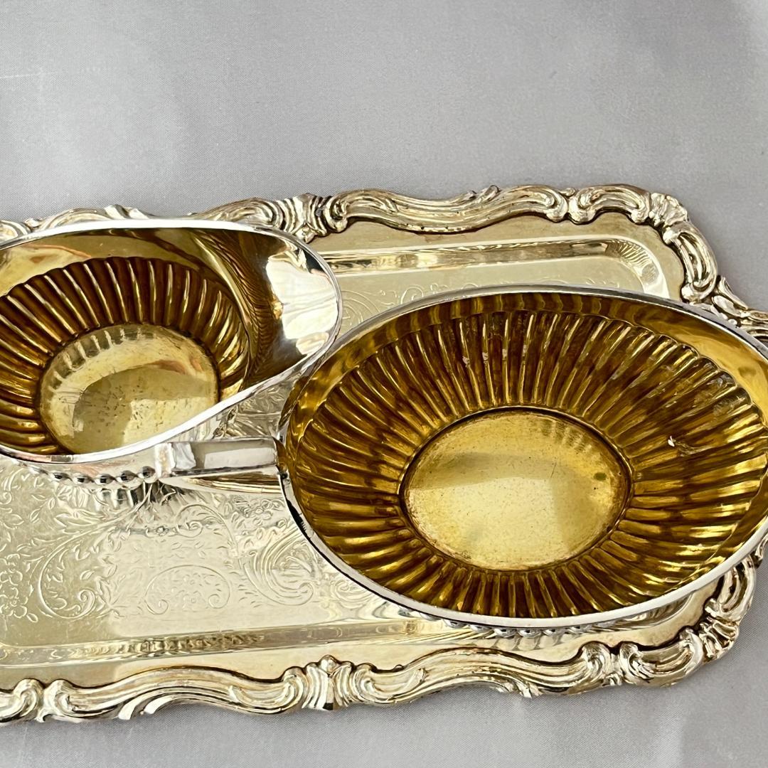 【英国】クイーンアンスタイル ミルクジャグ / シュガーボウル