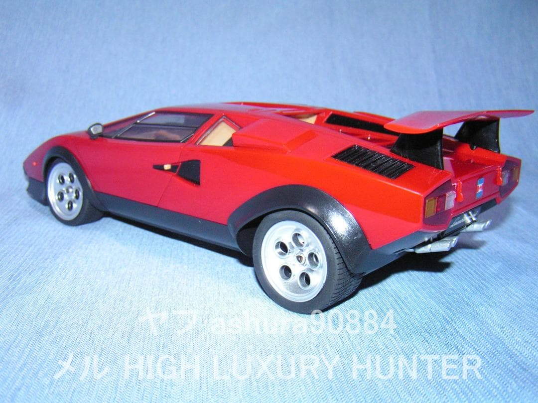 1/14 『カウンタック LP500S 赤』 ホビーラジコン化 改造品