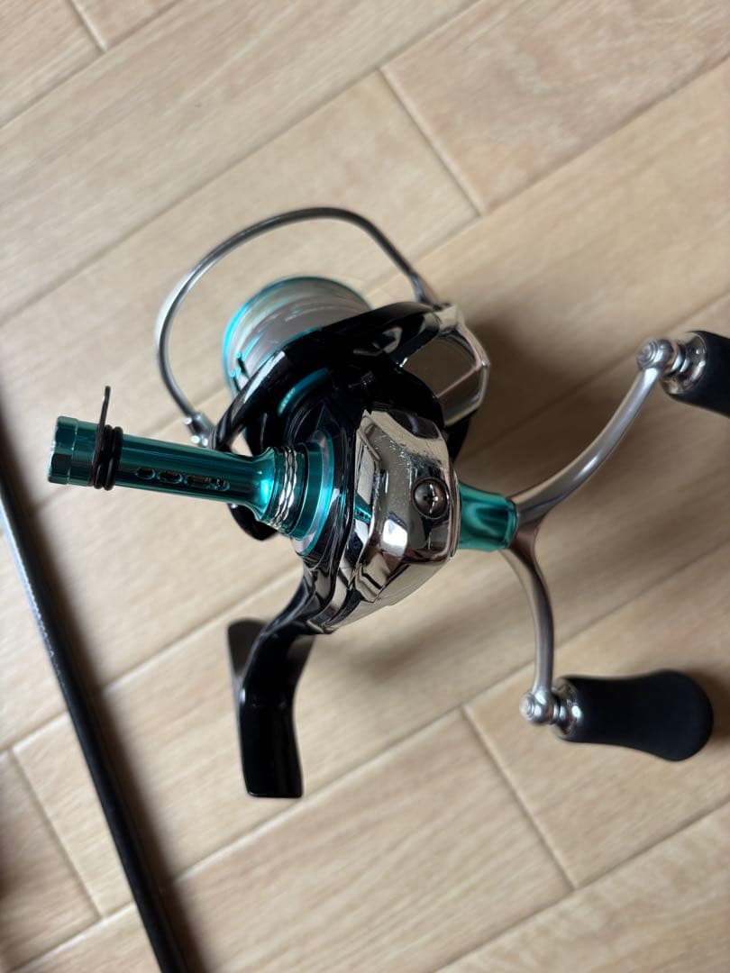 ダイワ　エメラルダス　リール＋ロッドセット