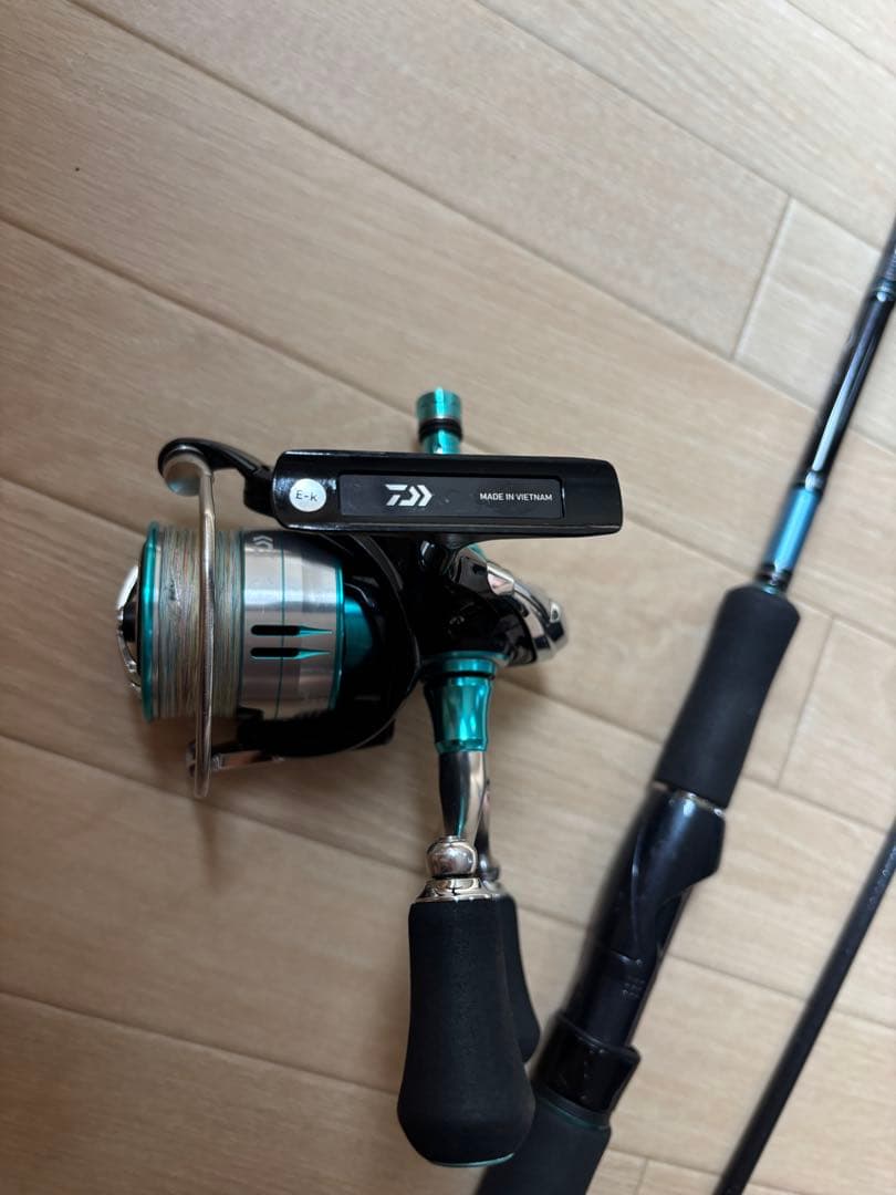 ダイワ　エメラルダス　リール＋ロッドセット