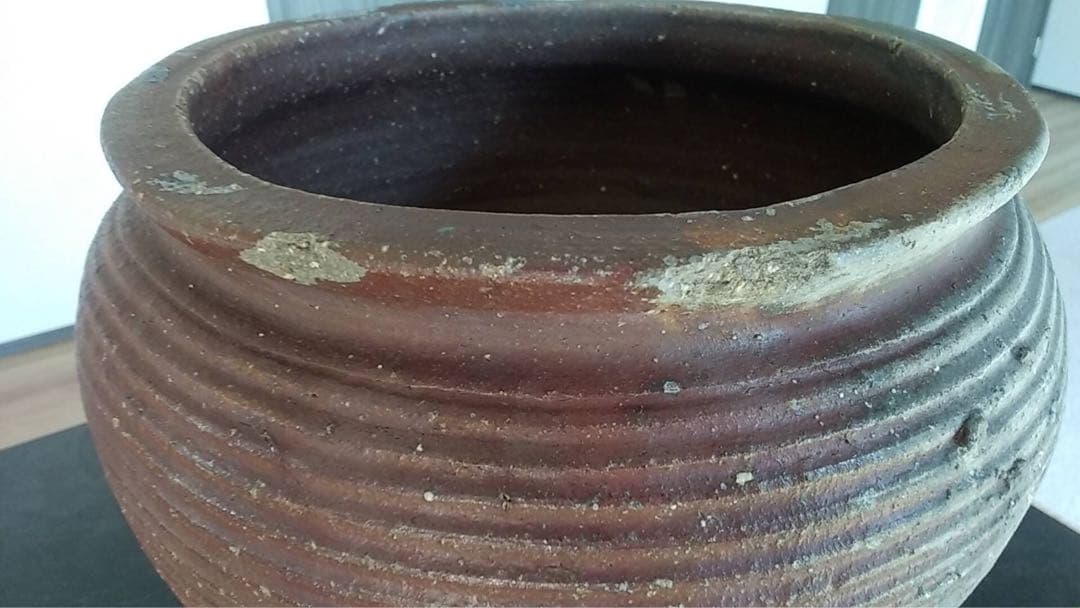 古備前 水甕 備前焼 六古窯 骨董 古美術 伝世品 江戸時代