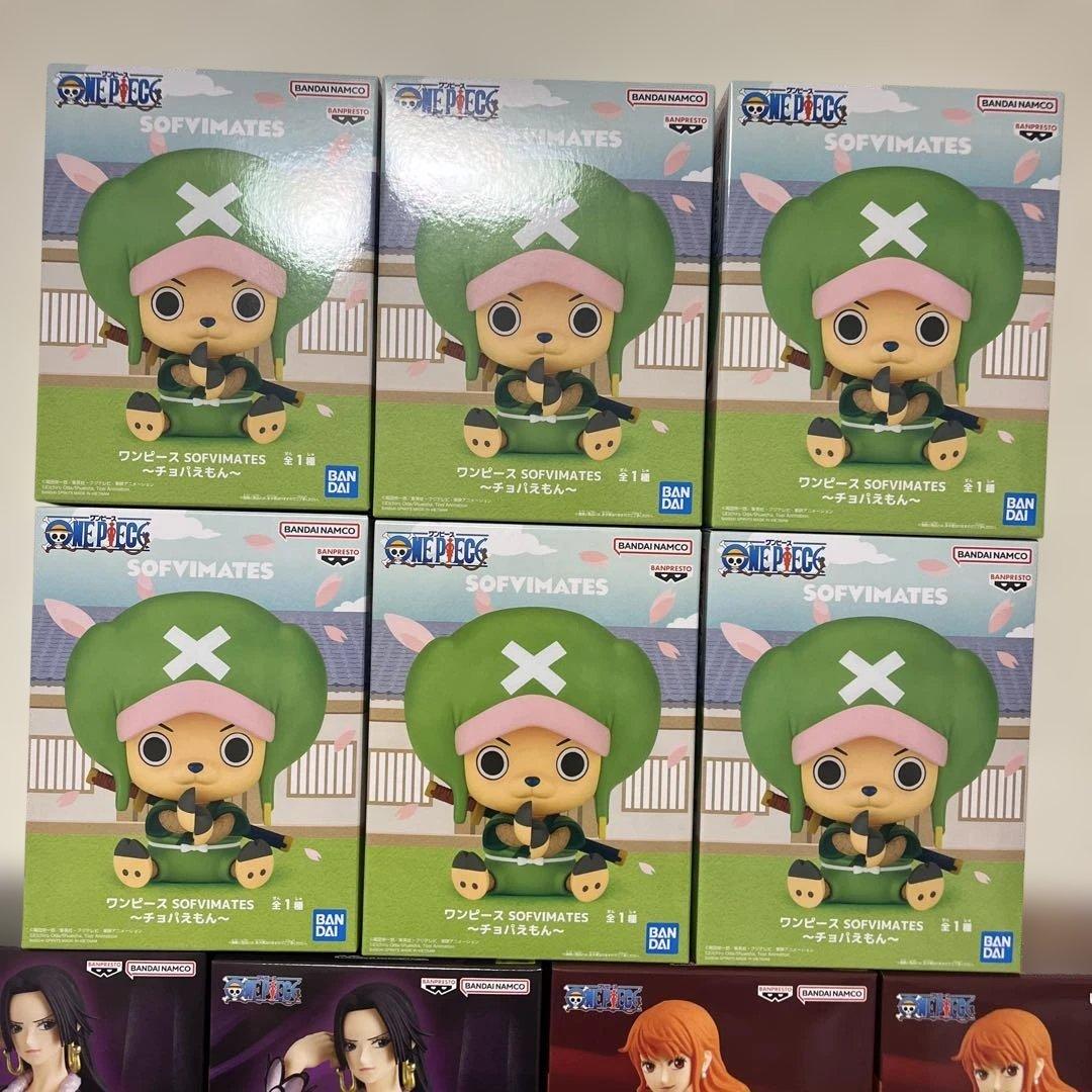 ワンピース 人気キャラチョッパー ロビン ハンコック　ナミ　フィギュアまとめ売り