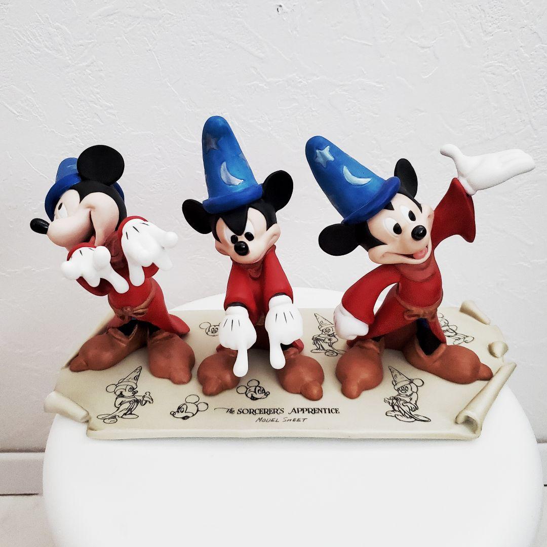 稀少 レア 未使用 ディズニー ファンタジスタ フィギュアセット 魔法使いの弟子