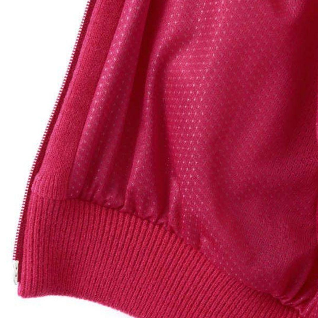 【PEARLY GATES】パーリーゲイツ ニットジャケット ブルゾン アウター