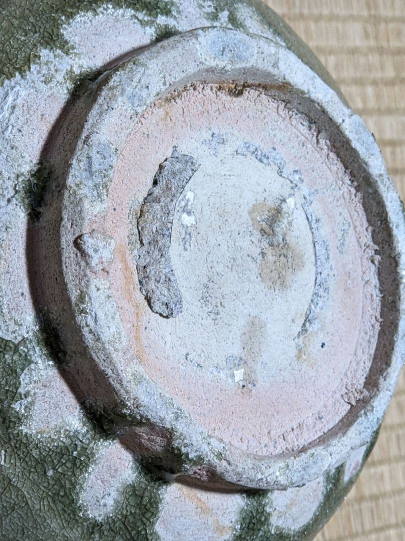 ♦中国 古玩 古美術 古陶磁 青磁 双耳瓶 小壺 類品宋時代 出土発掘品骨董品