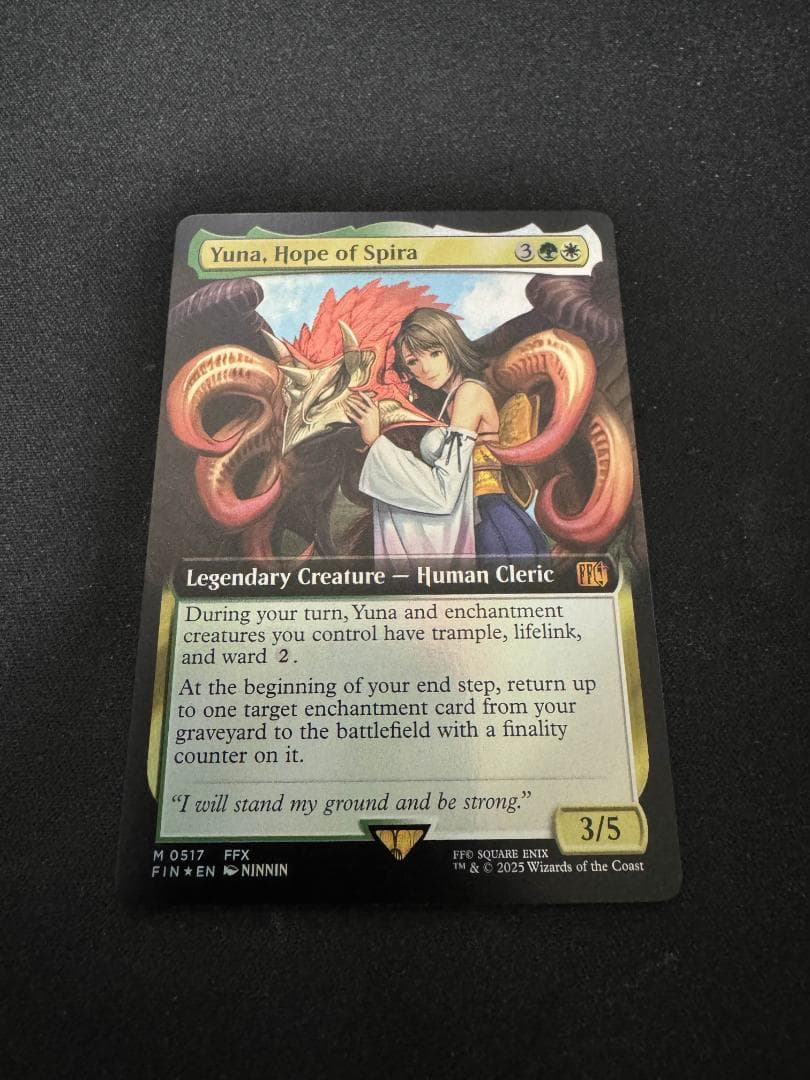 MTG スピラの希望、ユウナ/Yuna Hope of Spira 拡張Foil